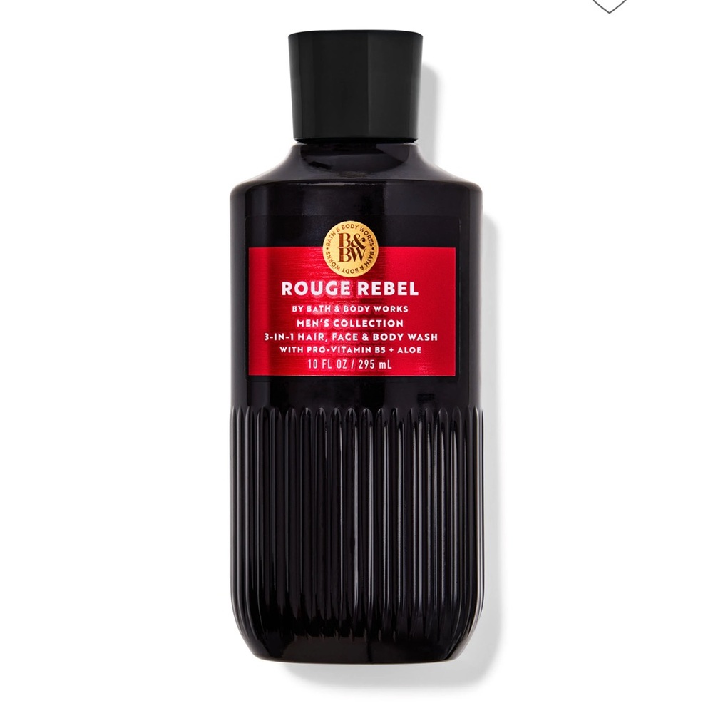 NWT Bath & Body Works Rouge Rebel Men’s Collection hair, face and body wash